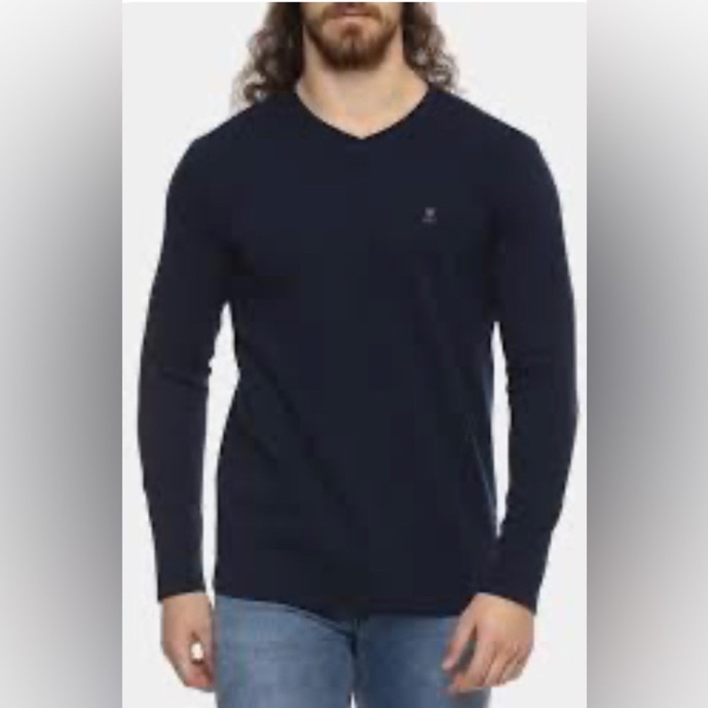 Mufti long sleeve polo shirt size men extra large